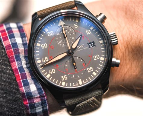 iwc big pilot top gun miramar chronograph replica
